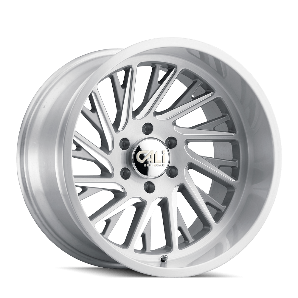 Cali Off-Road Purge 9114 Wheel – Brushed and Clear Coated