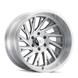 Cali Off-Road Purge 9114 Wheel – Brushed and Clear Coated