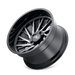 Cali Off-Road Purge 9114 Wheel – Black w/ Milled Spokes