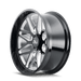 Cali Off-Road Invader 9115 Wheel – Gloss Black with Milled Spokes