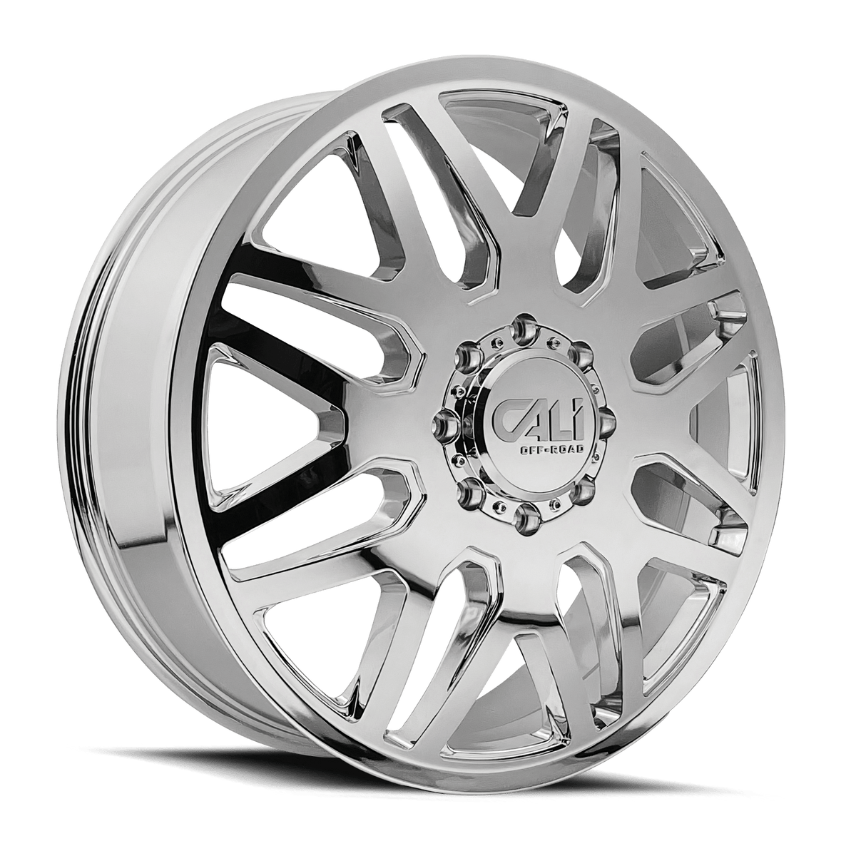 Cali Off-Road Invader Dually 9115D Wheel – Chrome