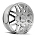 Cali Off-Road Invader Dually 9115D Wheel – Chrome