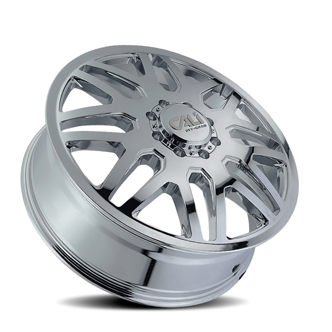 Cali Off-Road Invader Dually 9115D Wheel – Chrome