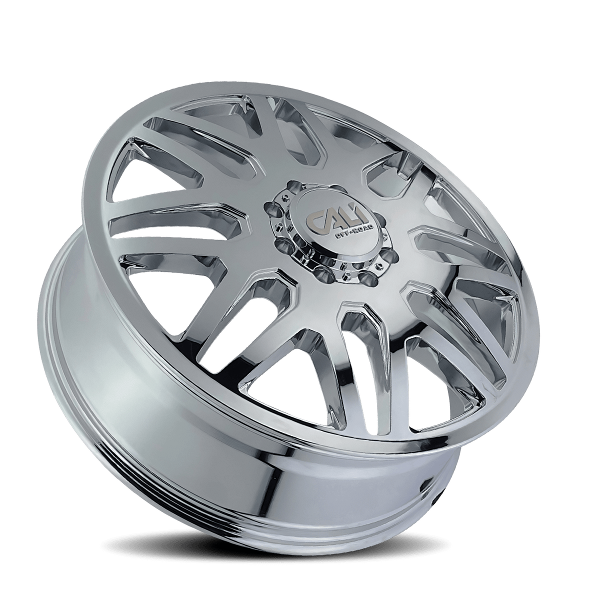 Cali Off-Road Invader Dually 9115D Wheel – Chrome