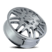 Cali Off-Road Invader Dually 9115D Wheel – Chrome