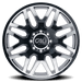 Cali Off-Road Invader Dually 9115D Wheel – Chrome