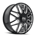 Cali Off-Road Invader Dually 9115D Wheel – Gloss Black w/ Milled Spokes