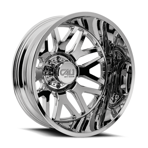Cali Off-Road Invader Dually 9115D Wheel – Chrome
