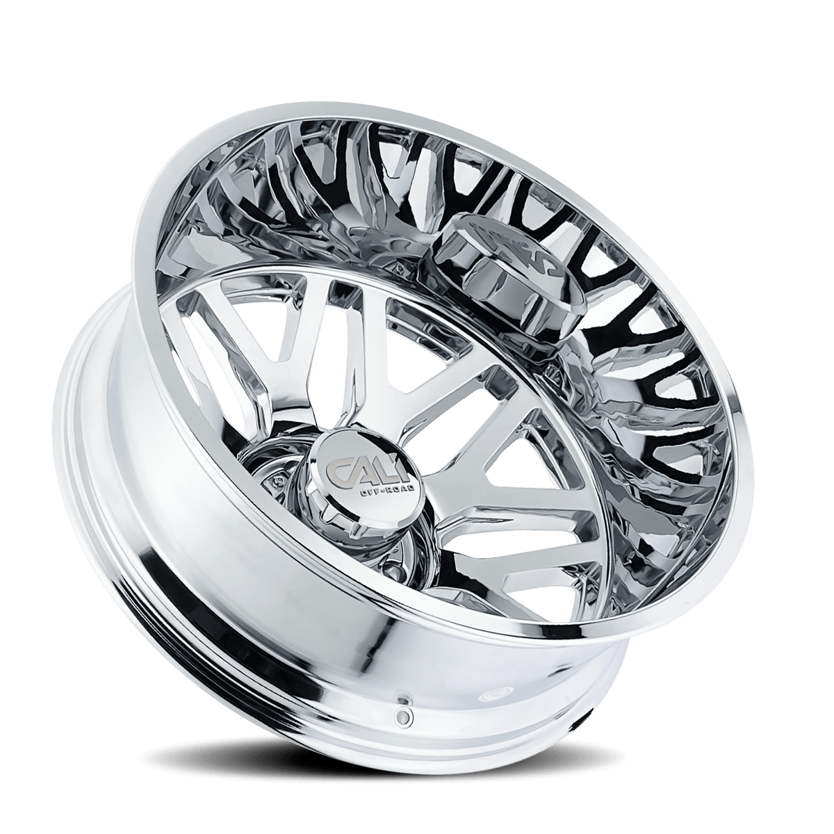 Cali Off-Road Invader Dually 9115D Wheel – Chrome