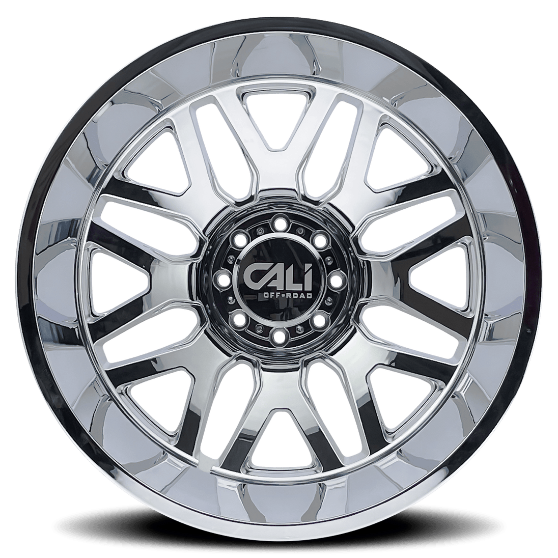 Cali Off-Road Invader Dually 9115D Wheel – Chrome