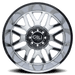 Cali Off-Road Invader Dually 9115D Wheel – Chrome