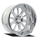 Cali Off-Road Auburn 9117 Wheel – Polished with Milled Spokes
