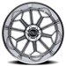 Cali Off-Road Auburn 9117 Wheel – Polished with Milled Spokes