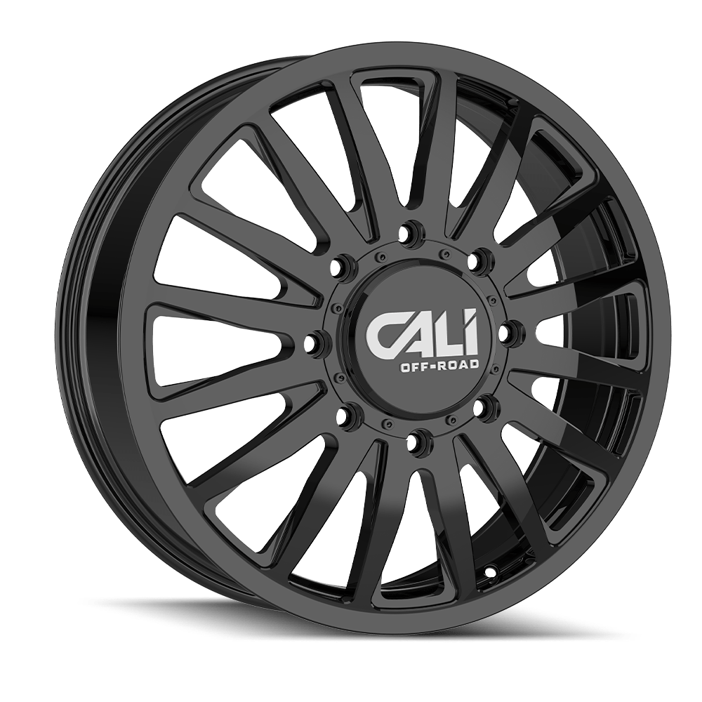 Cali Off-Road Summit Dually 9110D Wheel – Gloss Black