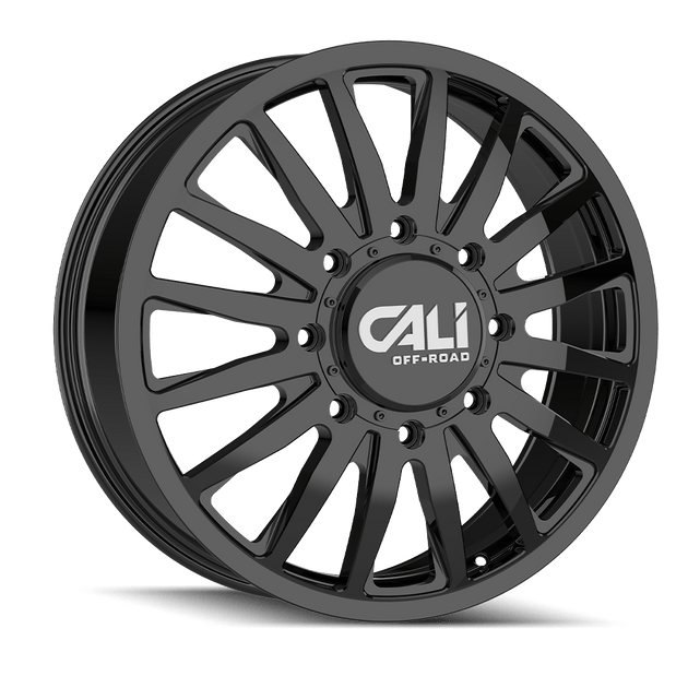 Cali Off-Road Summit Dually 9110D Wheel – Gloss Black