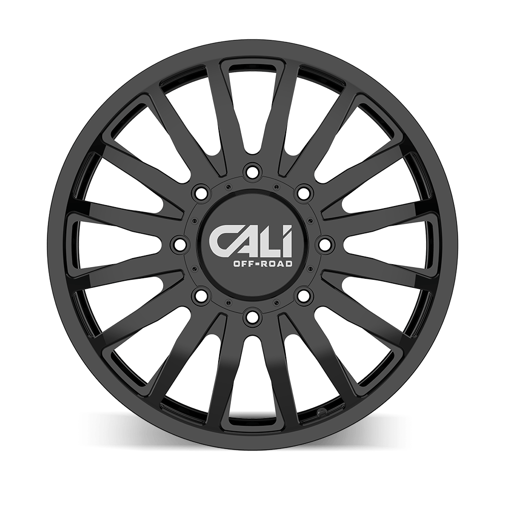 Cali Off-Road Summit Dually 9110D Wheel – Gloss Black