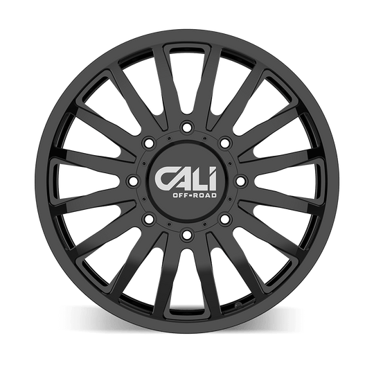Cali Off-Road Summit Dually 9110D Wheel – Gloss Black