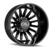 Cali Off-Road Summit Dually 9110D Wheel – Gloss Black