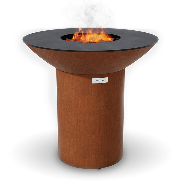 Arteflame Classic 40" Grill & Griddle with Tall Round Base