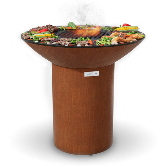 Arteflame Classic 40" Grill & Griddle with Tall Round Base