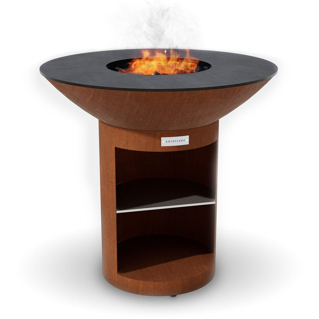 Arteflame Classic 40" Grill & Griddle with Storage Base