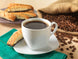 Legacy Food Storage 350 Serving Coffee Bucket with French Press brewed coffee lifestyle shot