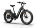 Himiway D5 2.0 Camo e-bike, angled view