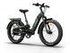 Himiway D5 2.0 Camo e-bike, angled view