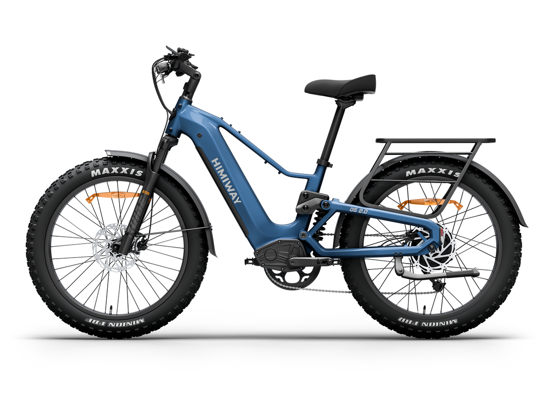 Himiway D5 2.0 e-bike, non-drive side