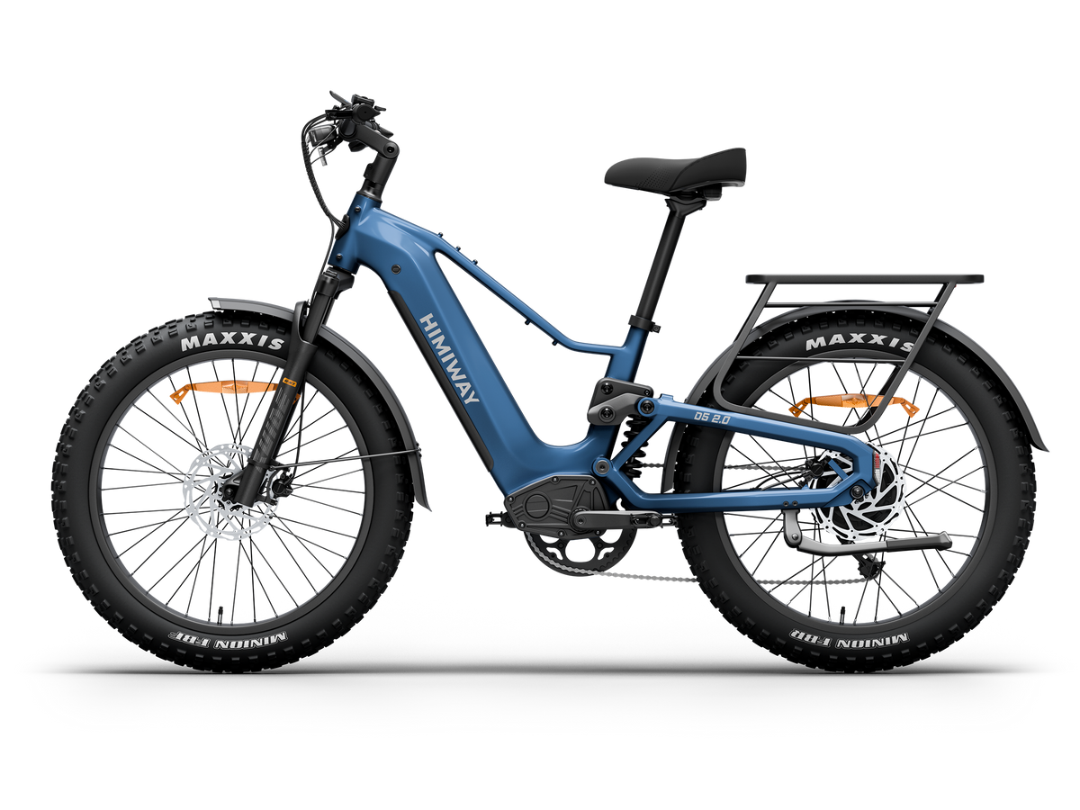 Himiway D5 2.0 e-bike, non-drive side