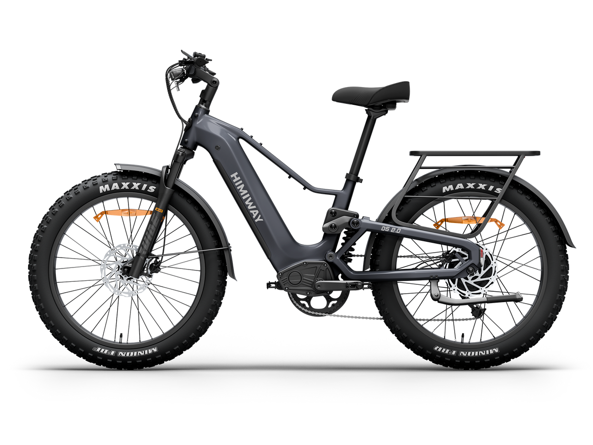 Himiway D5 2.0 e-bike, non-drive side
