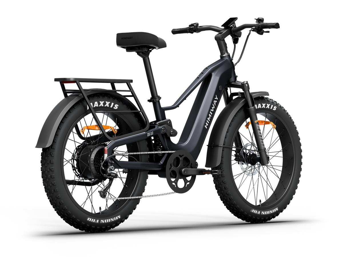 Himiway D5 2.0 e-bike, front angle