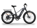 Himiway D5 2.0 step-over fat tire e-bike in Space Grey, side view