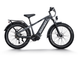 Himiway D5 Pro mid-drive fat tire e-bike in Space Grey, side view
