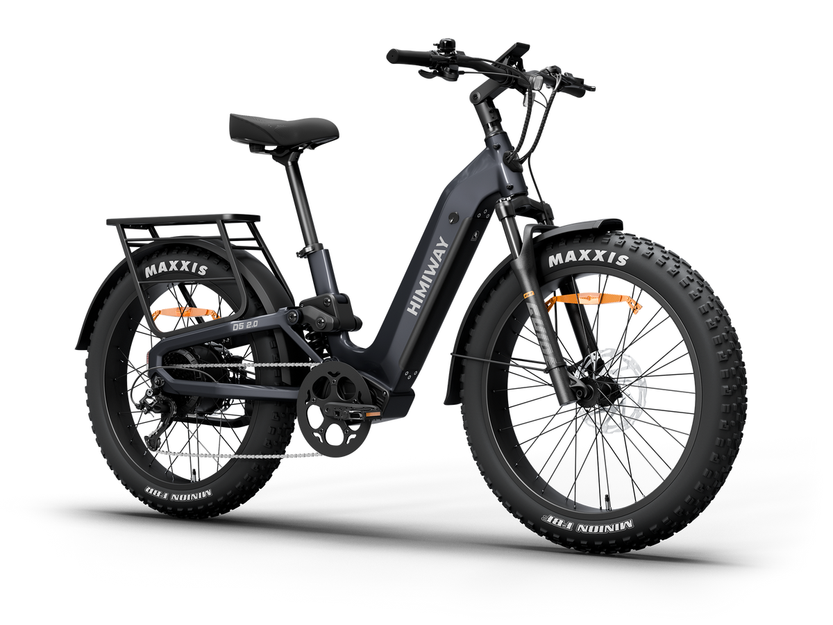 Himiway D5 2.0 ST e-bike, angled view