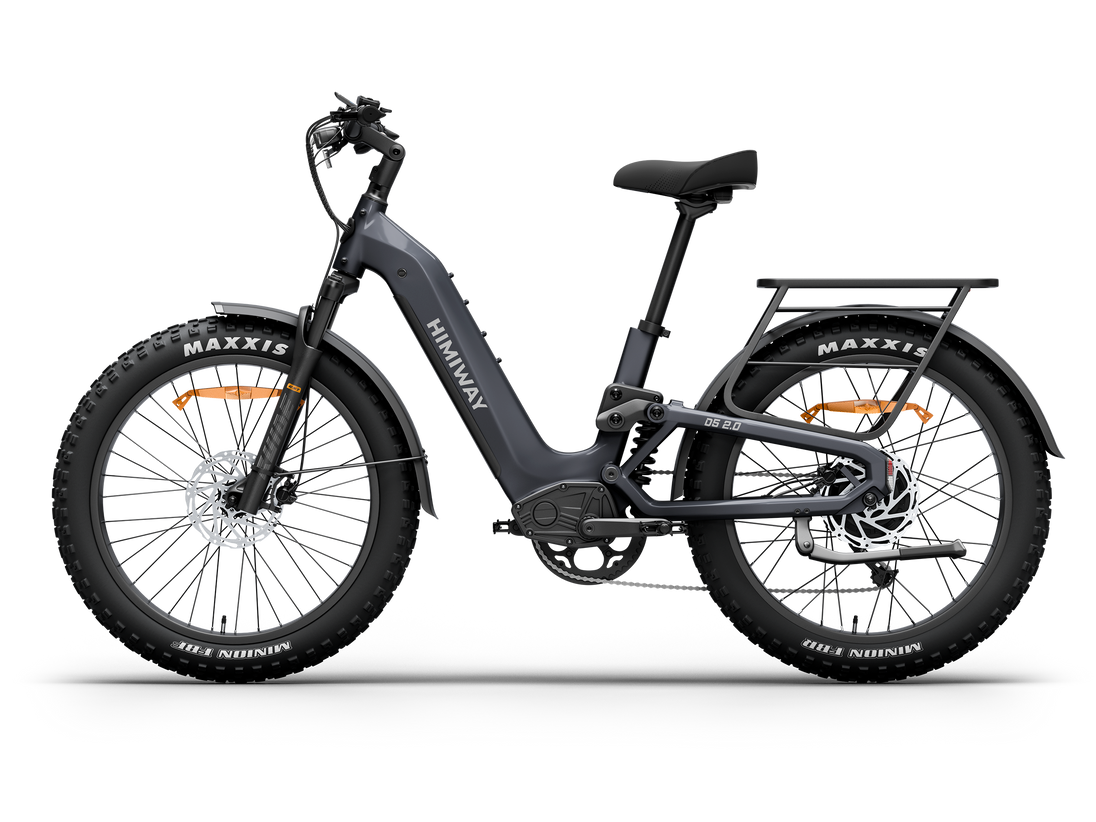 Himiway D5 2.0 ST e-bike, drive side