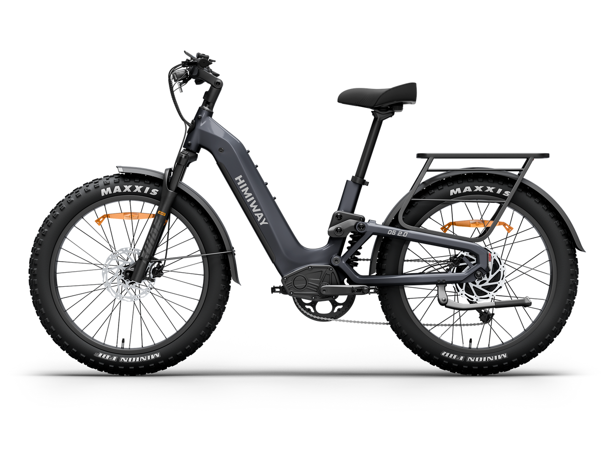 Himiway D5 2.0 ST e-bike, drive side