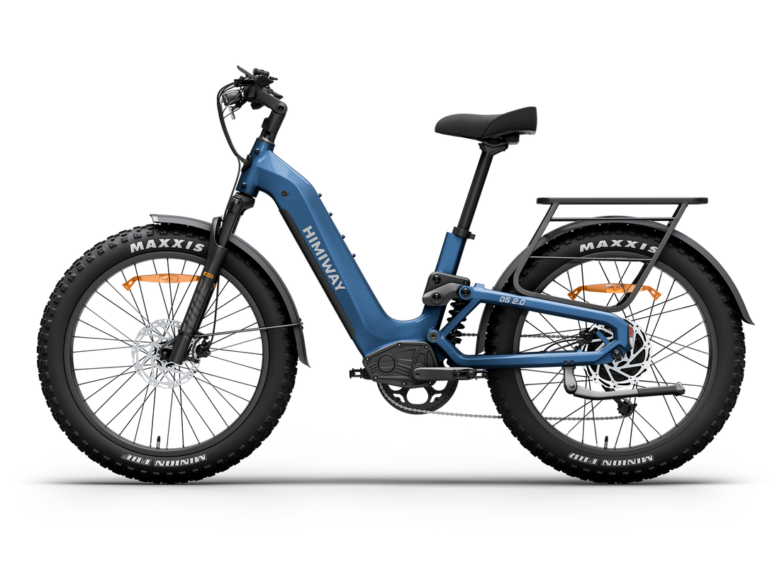 Himiway D5 2.0 ST e-bike, drive side