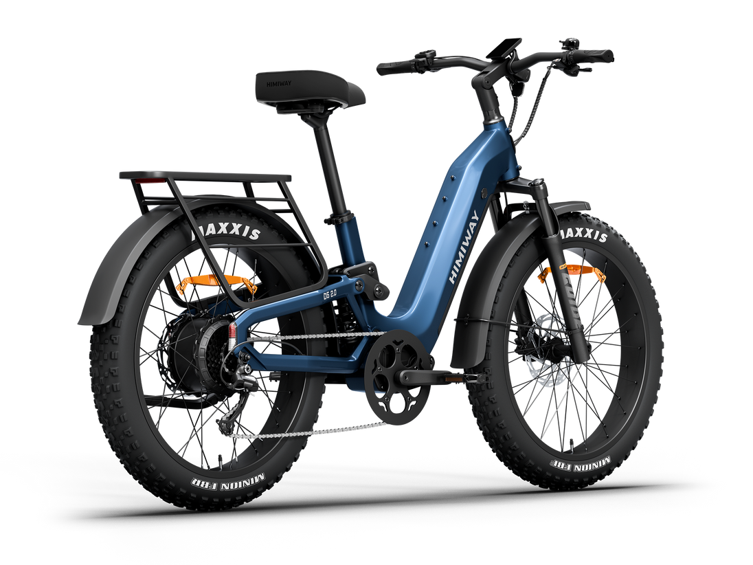Himiway D5 2.0 ST e-bike, front angle