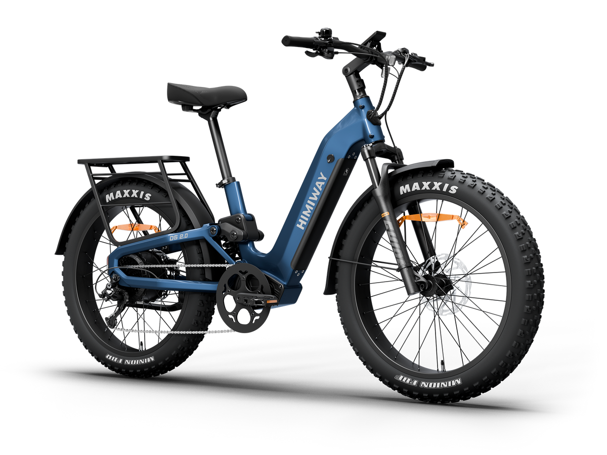 Himiway D5 2.0 ST e-bike, angled view