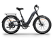 Himiway D5 2.0 ST e-bike in Space Grey, side view