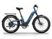 Himiway D5 2.0 ST step-thru fat tire e-bike in Midnight Blue, side view