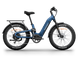 Himiway D5 2.0 ST step-thru fat tire e-bike in Midnight Blue, side view