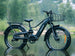 Himiway D5 2.0 e-bike with a front basket by a forest lake