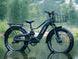 Himiway D5 2.0 e-bike with a front basket by a forest lake