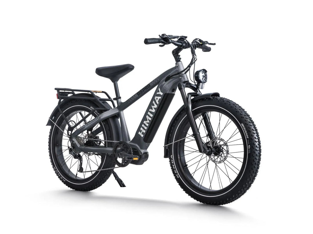 Himiway D5 Pro in Space Grey, rear angle