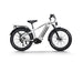 Himiway D5 Pro mid-drive fat tire e-bike in White, side view