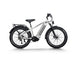 Himiway D5 Pro mid-drive fat tire e-bike in White, side view