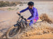 Himiway D5 Pro riding through sand
