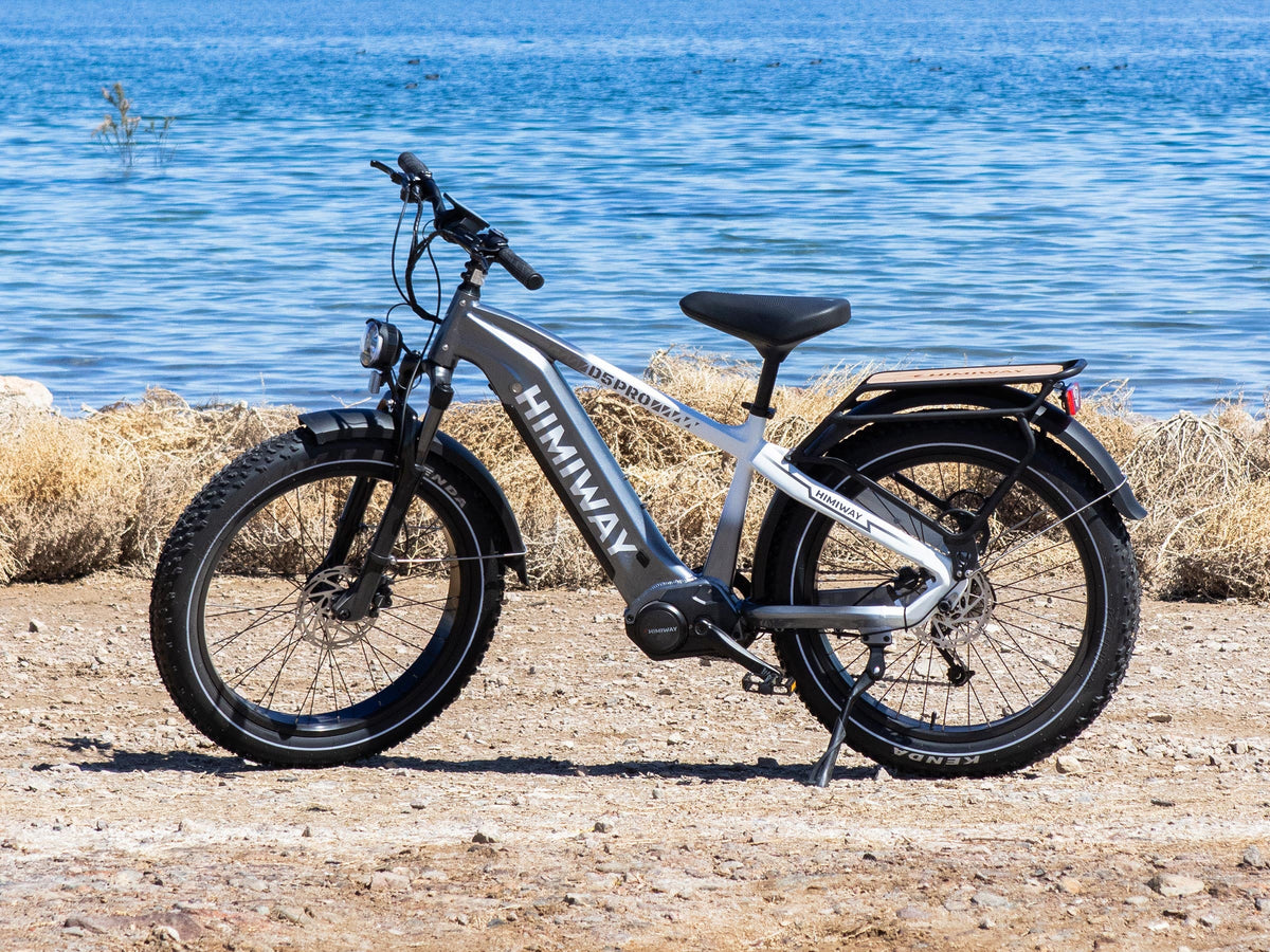 Himiway D5 Pro parked on the beach